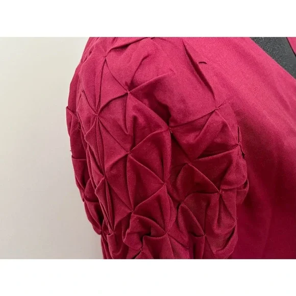 Merlette Maroon Dress - X-Small - Picture 5 of 9